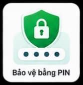Bảo vệ link bằng PIN