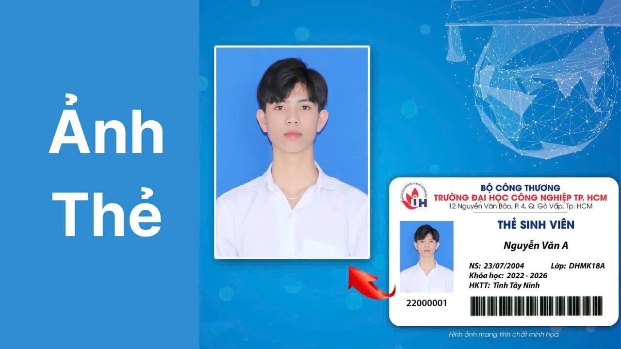 Chụp Ảnh Thẻ Sinh Viên