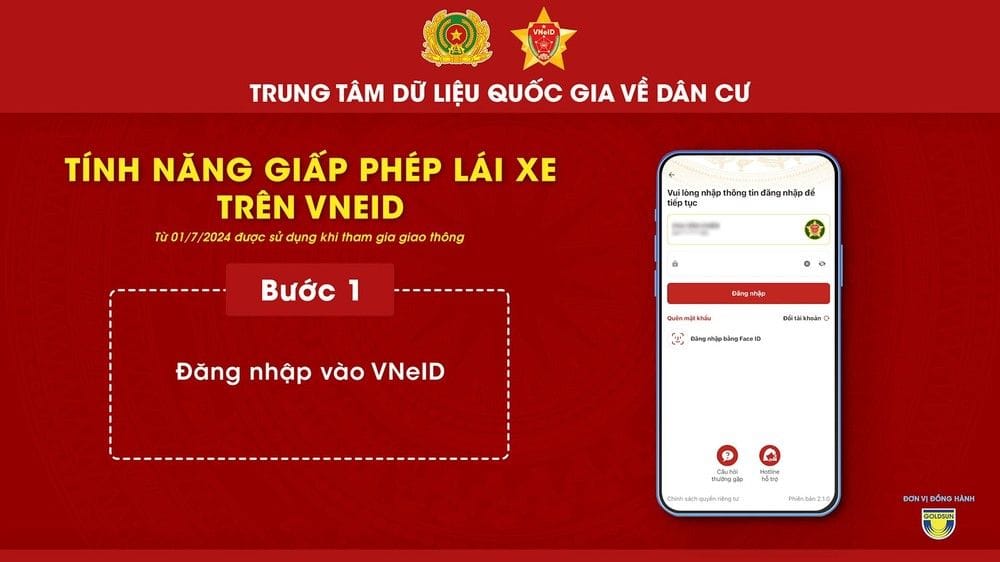 Có thể xuất trình giấy tờ trên VNeID khi CSGT kiểm tra từ 1/7