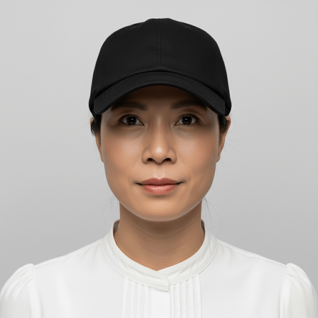 Ảnh hộ chiếu vi phạm quy chuẩn - Đội mũ che phần đầu